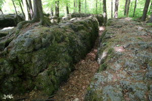 Druidenhain Felslabyrinth Wohlmannsgesees